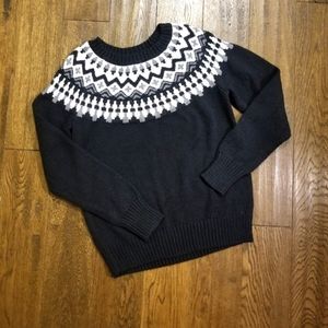 Old navy fair isle cardigan